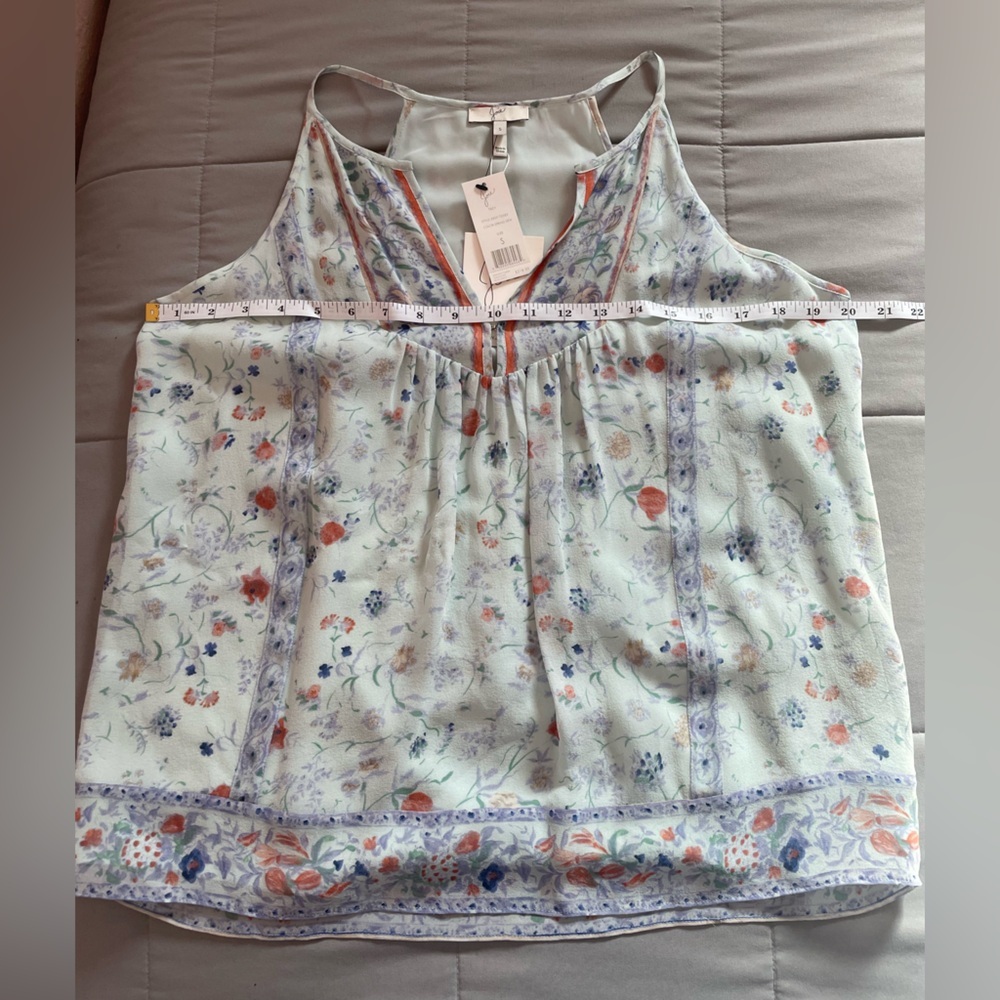 NWT Joie Trey Cami in Spring Dew | Joie Women’s Top - Picture 6 of 10